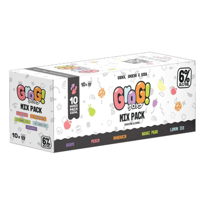 Picture of Grog! Mix Pack 6% Cans 10x330ml