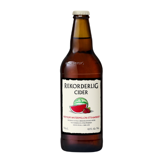 Picture of Rekorderlig Watermelon Strawberry Bottle 500ml