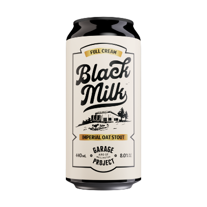 Picture of Garage Project Black Milk Imperial Oat Stout Can 440ml