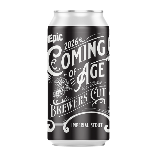 Picture of Epic Coming of Age Brewer's Cut Imperial Stout Can 440ml