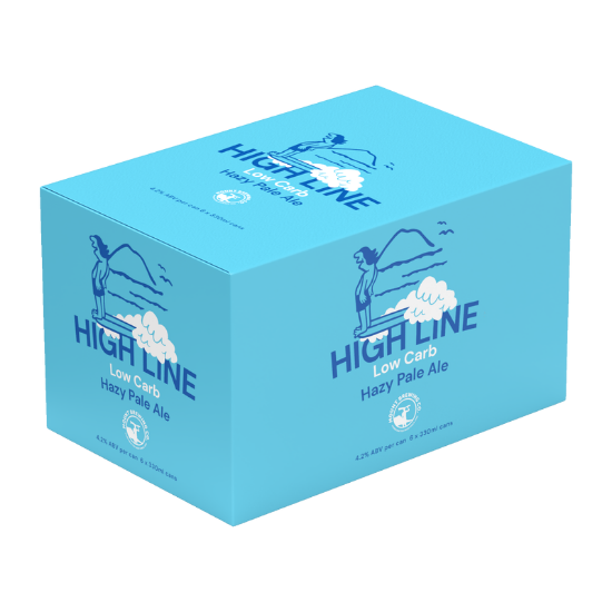 Picture of Mount Brewing Co. Highline Low Carb Hazy Cans 6x330ml