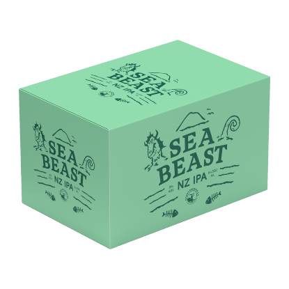 Picture of Mount Brewing Co. Sea Beast NZ IPA Cans 6x330ml