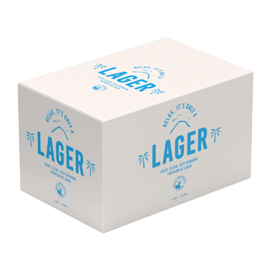 Picture of Mount Brewing Co. Relax It's Only Lager Cans 6x330ml