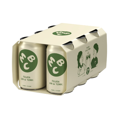 Picture of Mount Brewing Co. Feijoa Gin & Tonic 5% Cans 6x330ml