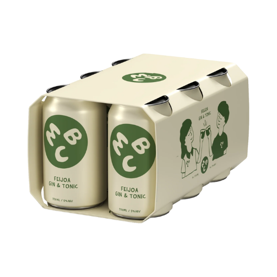 Picture of Mount Brewing Co. Feijoa Gin & Tonic 5% Cans 6x330ml