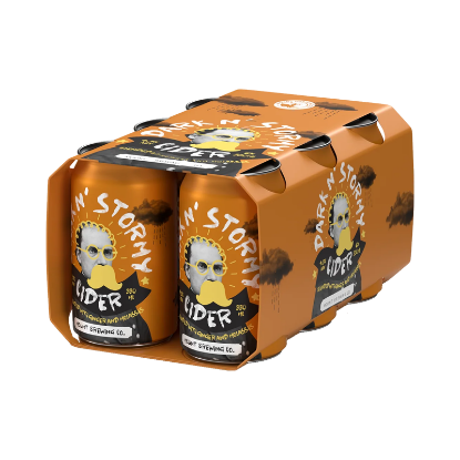 Picture of Mount Brewing Co. Dark n' Stormy Cider 4.5% Cans 6x330ml