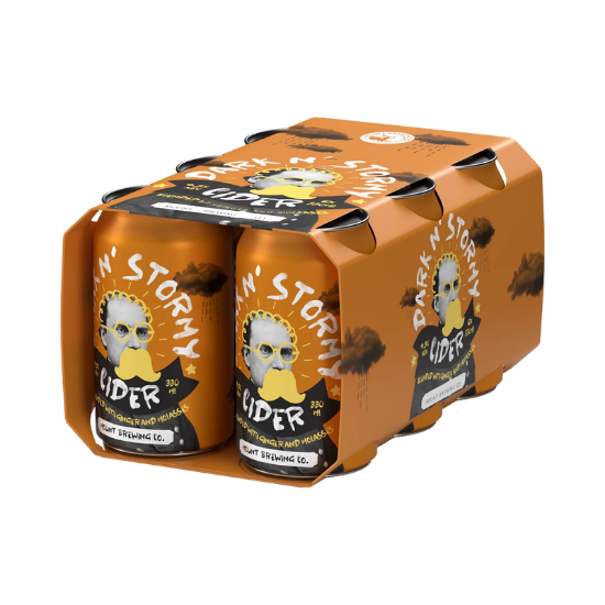 Picture of Mount Brewing Co. Dark n' Stormy Cider 4.5% Cans 6x330ml