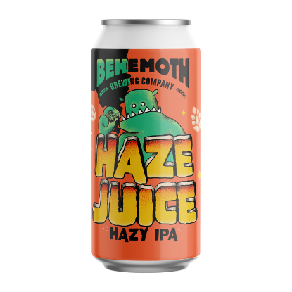 Picture of Behemoth Haze Juice Hazy IPA Can 440ml
