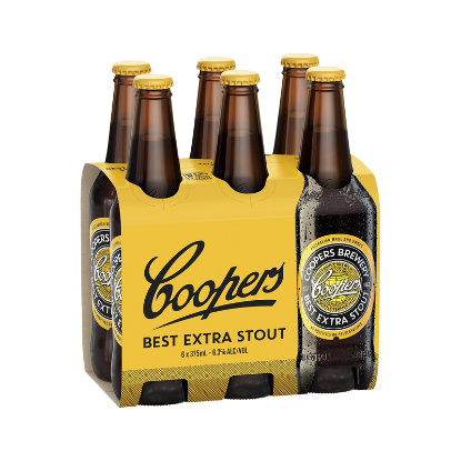 Picture of Coopers Best Extra Stout Bottles 6x375ml