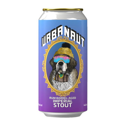 Picture of Urbanaut Rum Barrel Aged Imperial Stout Can 440ml
