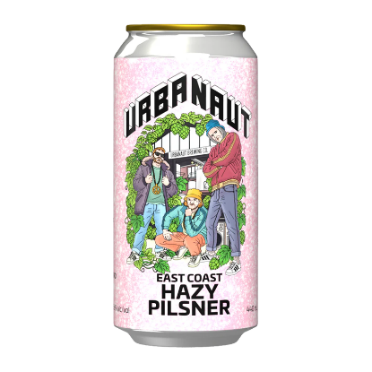 Picture of Urbanaut East Coast Hazy Pilsner Can 440ml