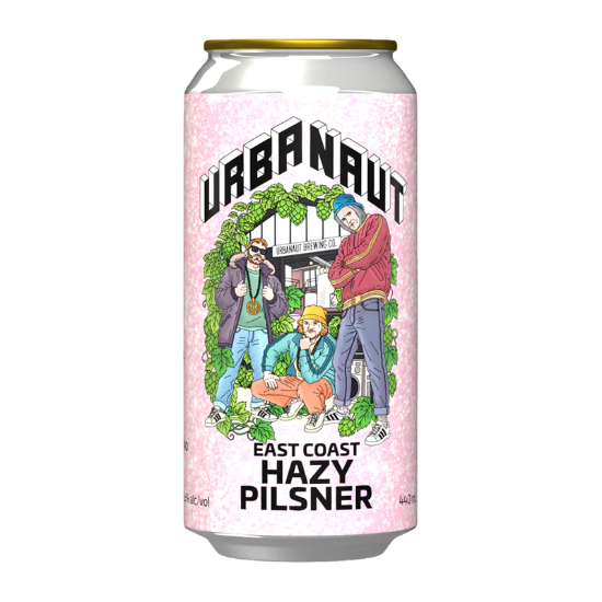 Picture of Urbanaut East Coast Hazy Pilsner Can 440ml