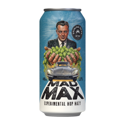 Picture of Shining Peak Brewing Mad Max Experimental Hop Hazy Can 440ml