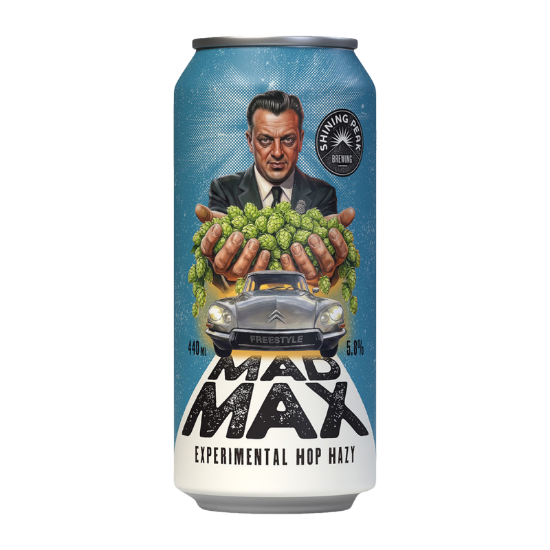 Picture of Shining Peak Brewing Mad Max Experimental Hop Hazy Can 440ml