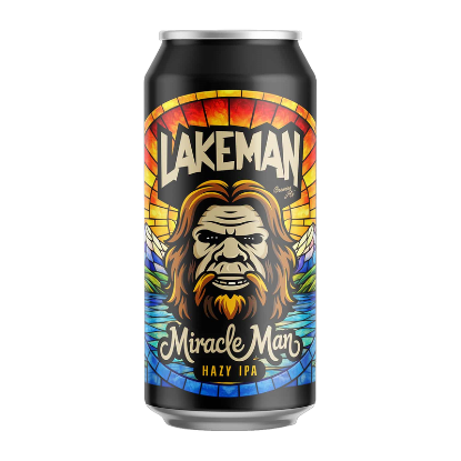 Picture of Lakeman Miracle Man Hazy IPA Can 440ml