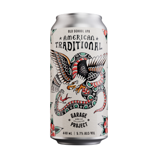 Picture of Garage Project Toughie Sticker No. 1 American Traditional APA Can 440ml