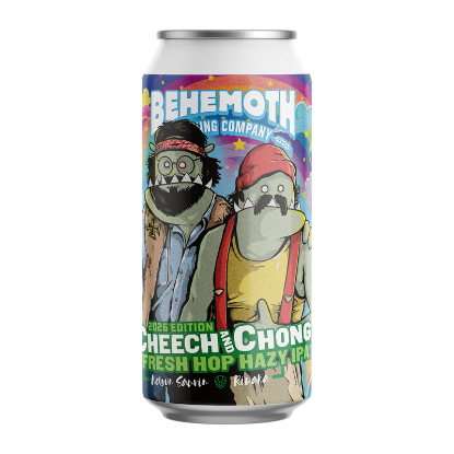 Picture of Behemoth Cheech & Chong Fresh Hop IPA Can 440ml