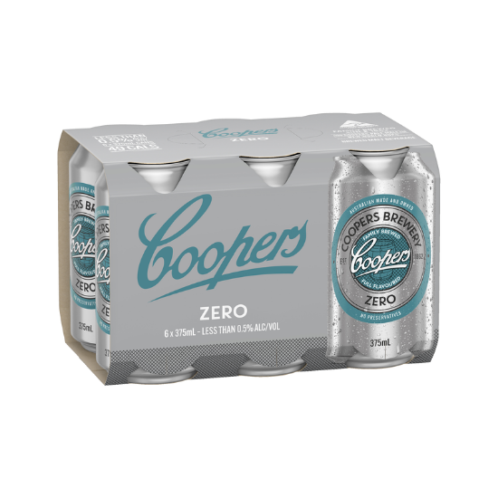 Picture of Coopers Zero Cans 6x375ml
