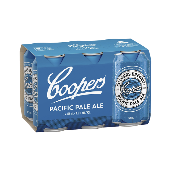 Picture of Coopers Pacific Pale Ale Cans 6x375ml