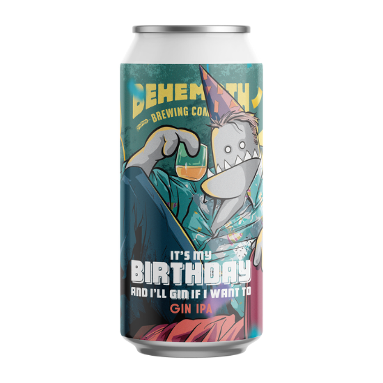 Picture of Behemoth It's My Birthday Gin IPA Can 440ml