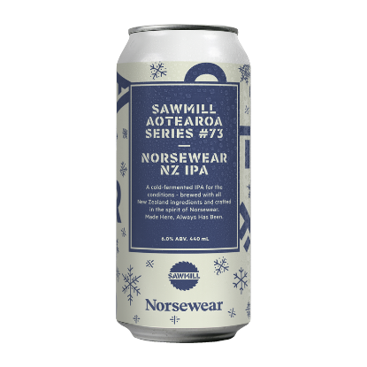 Picture of Sawmill Aotearoa Series #73 Norsewear NZ IPA Can 440ml