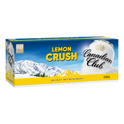 Picture of Canadian Club Lemon Crush 4.8% Cans 10x330ml
