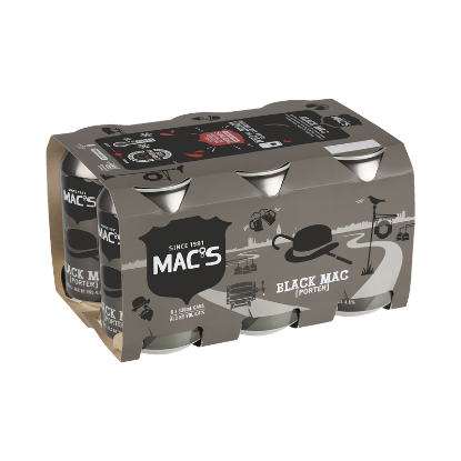 Picture of Mac's Black Mac Porter Cans 6x330ml