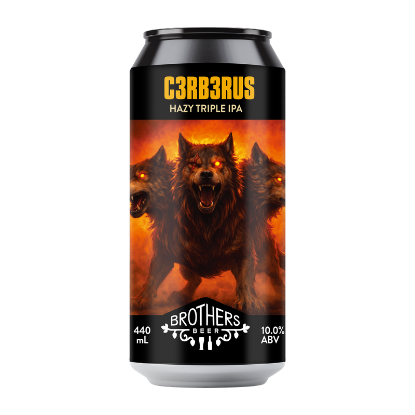 Picture of Brothers Beer Cerberus Hazy Triple IPA Can 440ml
