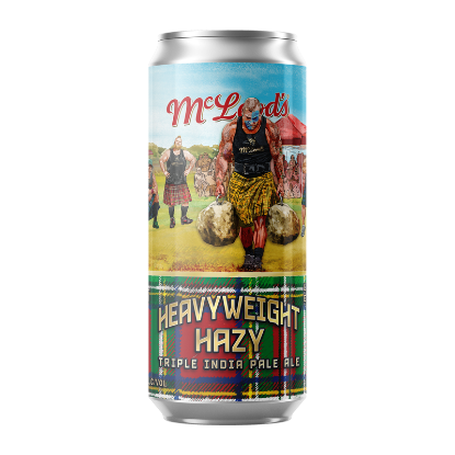 Picture of McLeod's Heavyweight Hazy Triple IPA Can 440ml