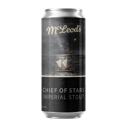 Picture of McLeod's Chief of Stars Imperial Stout Can 440ml