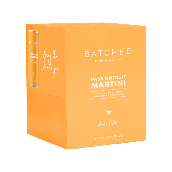 Picture of Batched Passionfruit Martini 6% Cans 4x230ml