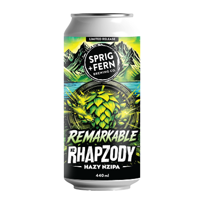 Picture of Sprig & Fern Remarkable Rhapzody Hazy NZIPA Can 440ml