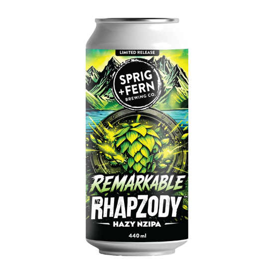 Picture of Sprig & Fern Remarkable Rhapzody Hazy NZIPA Can 440ml