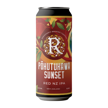 Picture of Renaissance Pohutukawa Sunset Red NZ IPA Can 440ml