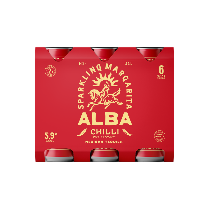 Picture of Alba Chilli Sparkling Margarita 5.9% Cans 6x250ml
