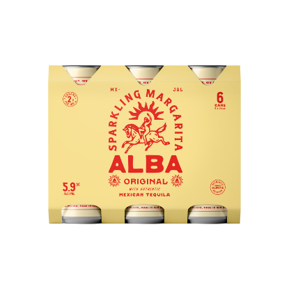 Picture of Alba Original Sparkling Margarita 5.9% Cans 6x250ml