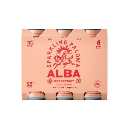 Picture of Alba Grapefruit Sparkling Paloma 5.9% Cans 6x250ml