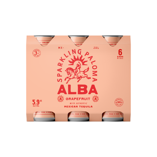 Picture of Alba Grapefruit Sparkling Paloma 5.9% Cans 6x250ml