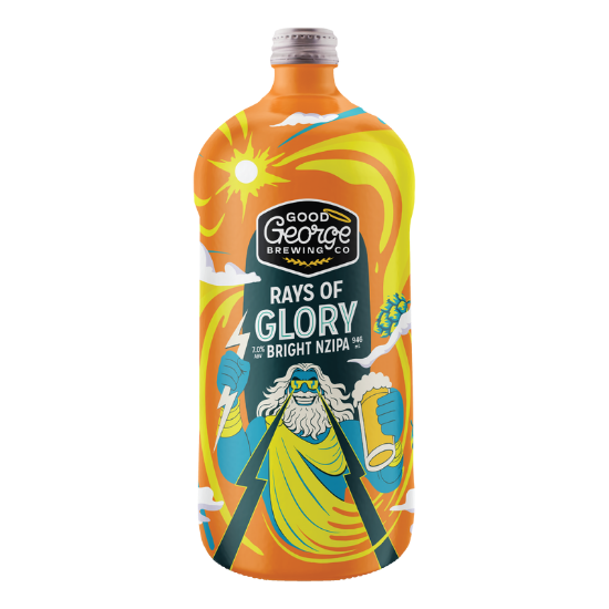 Picture of Good George Rays of Glory Bright NZIPA Bottle 946ml