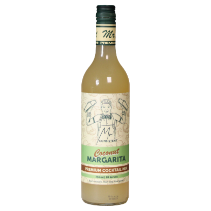 Picture of Mr Consistent Coconut Margarita Cocktail Mix Bottle 750ml