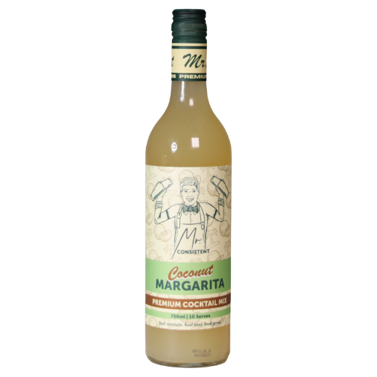 Picture of Mr Consistent Coconut Margarita Cocktail Mix Bottle 750ml