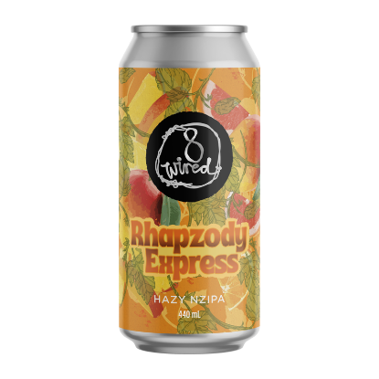Picture of 8 Wired Rhapzody Express Hazy NZIPA Can 440ml