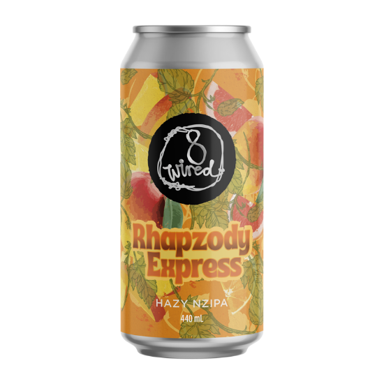 Picture of 8 Wired Rhapzody Express Hazy NZIPA Can 440ml