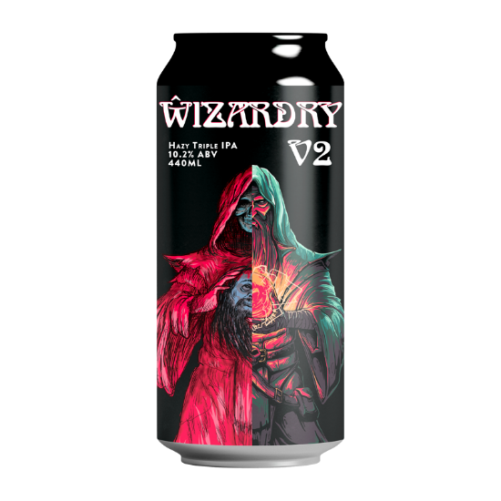 Picture of Double Vision Wizardry V2 Hazy Triple IPA Can 440ml