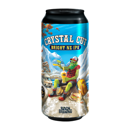 Picture of Bach Brewing Crystal Cut Bright NZ IPA Can 440ml