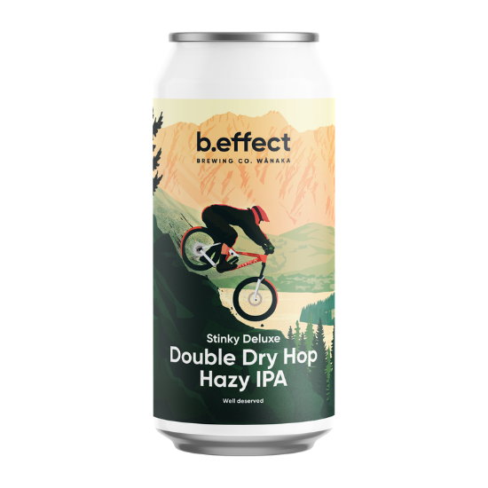 Picture of B.Effect Stinky Deluxe Double Dry Hop Hazy IPA Can 440ml