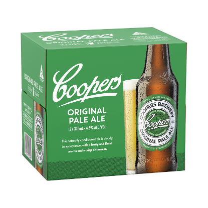 Picture of Coopers Original Pale Ale Bottles 12x375ml