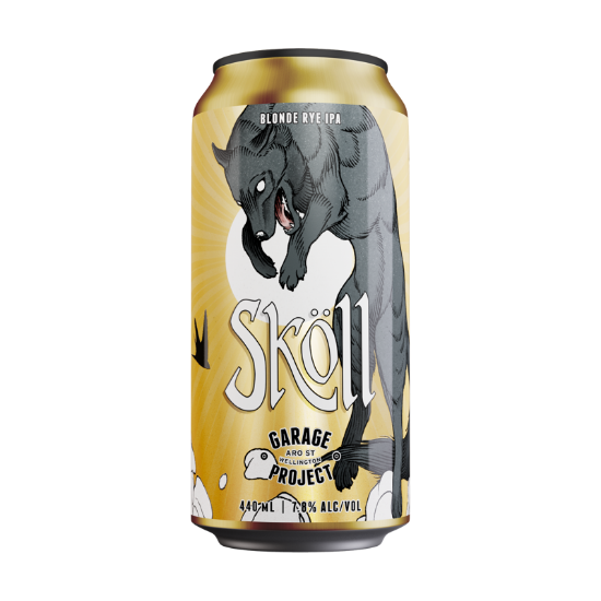 Picture of Garage Project Sköll Blonde Rye IPA Can 440ml