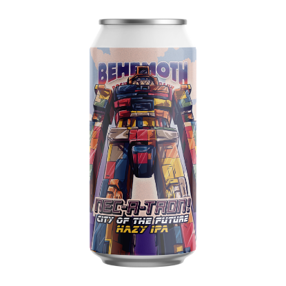 Picture of Behemoth Nec-A-Tron Hazy IPA Can 440ml