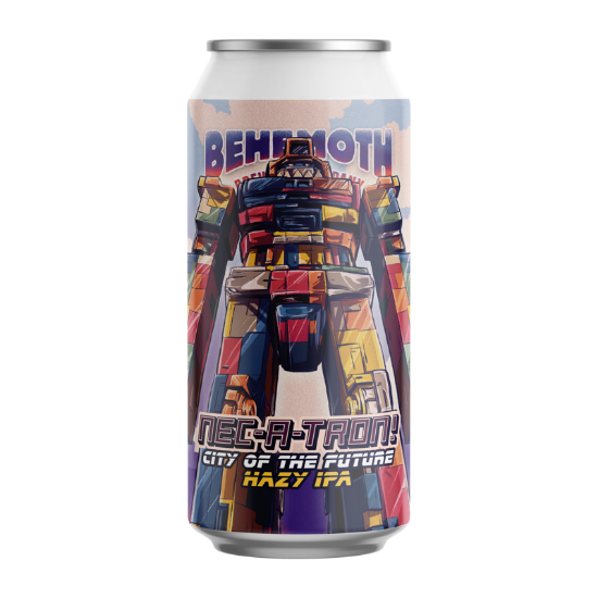 Picture of Behemoth Nec-A-Tron Hazy IPA Can 440ml